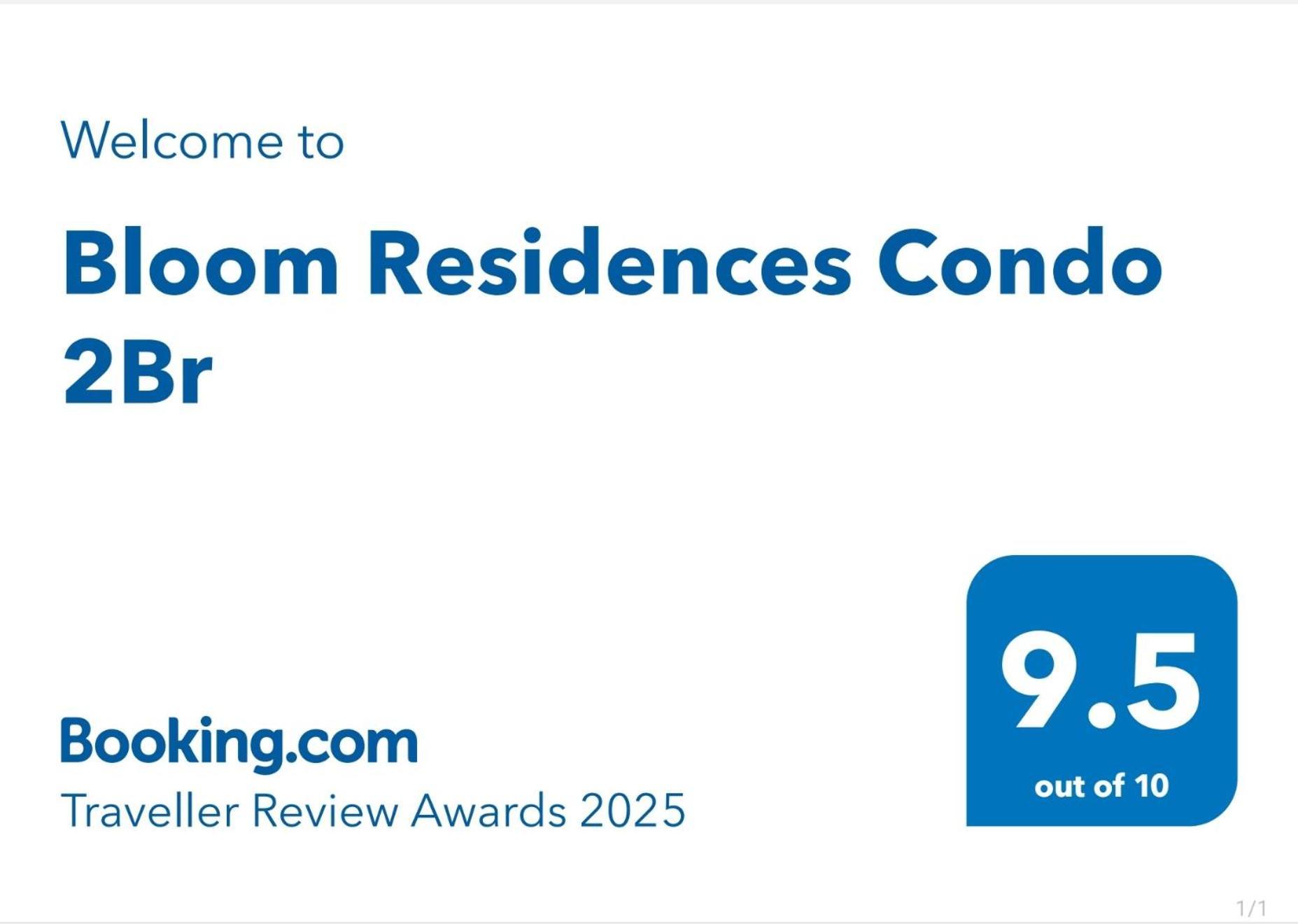 Bloom Residences Condo 2Br Manila Exterior foto
